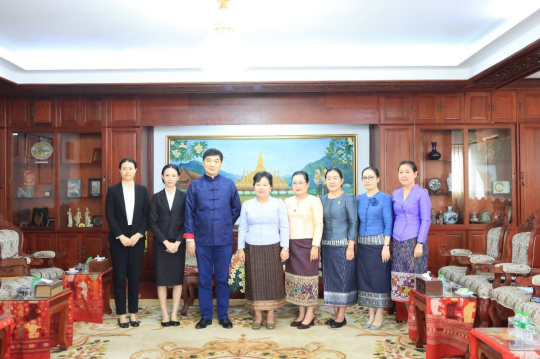 LWU President Welcomes Director of Chinese Cultural Center Ahead of International Women’s Day
